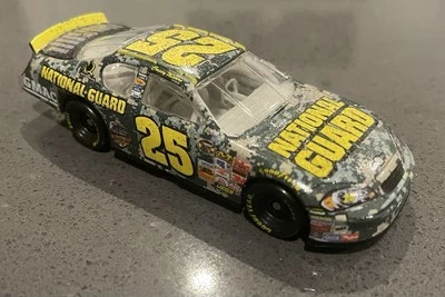 Casey Mears 2007 National Guard 1/64 NASCAR Diecast Raced Win Charlotte LOOSE - Image 1 of 4