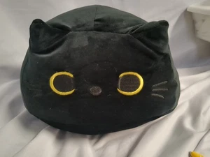 10'' Cute Black Cat Plush Toys Soft Cat Pillow Squishy Plushies Cat Stuffed A... - Picture 1 of 6