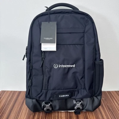 Timbuk2 Authority Laptop Backpack Eco Black Deluxe (Has a Logo) New - Image 1 of 4