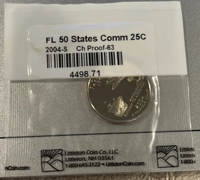 FL 50 States Comm 25c - Image 1 of 2