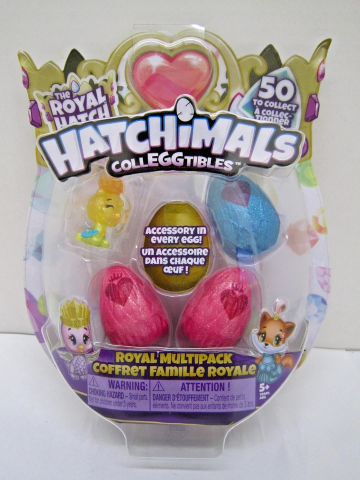 Hatchimals Colleggtibles Royal Multipack With 4 & Accessories