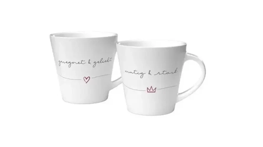 GERTH MEDIEN Tassenset - gesegnet & stark | Schöne Zeit zu zweit | Deutsch | Sonstiges | 2023