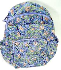 Vera Bradley Campus Hanging Around Sloths Rucksack groß - Bild 1 von 6