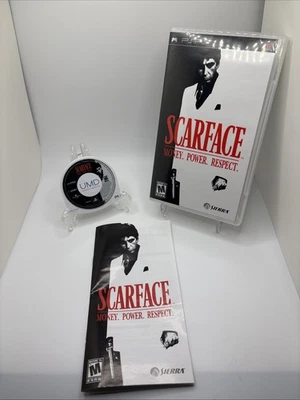 Scarface: Money. Power. Respect. (Sony PSP, 2006) COMPLETE AND TESTED - Image 1 of 4
