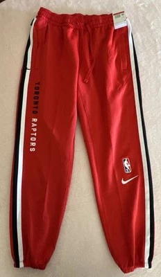 NWT Men's Large Toronto Raptors Nike 75th Anniversary Showtime On Court Pants - Image 1 of 4