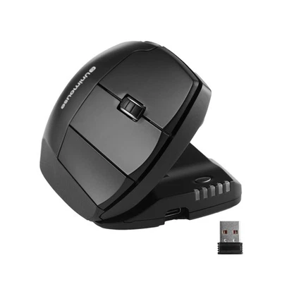 Contour Unimouse: Ergonomic Vertical Mouse Relieves Muscle Strain, Adjustable... - Image 1 of 4