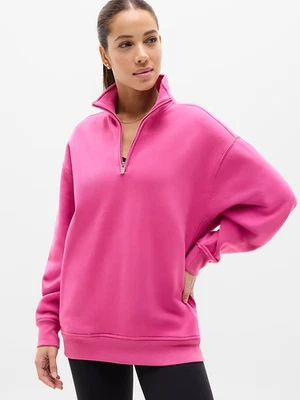 ¡Oferta! Sudadera Athleta Forever Fleece 1/4 Cremallera - Envío Gratis Foto 1 de 4