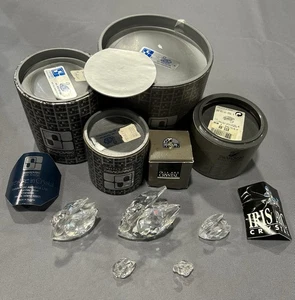 Lot Of 5 Swarovski Crystal Swan - Bild 1 von 8