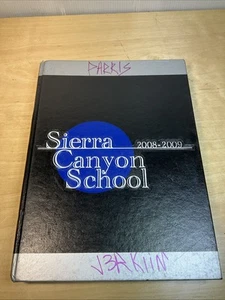 2008-2009 Sierra Canyon School Year Book w/ Kendall Jenner 7th Photo - Picture 1 of 6