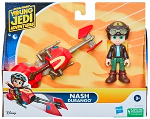 Star Wars Young Jedi Adventures Nash Durango und Speeder Bike Fahrzeug Set - Bild 1 von 1