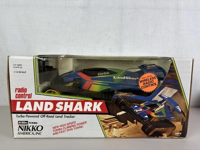 Vintage Nikko Radio Control Land Shark RC Car Works 14470 no charger - Image 1 of 4