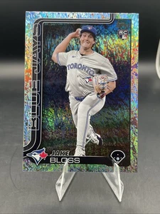 2025 Topps Series 1 JAKE BLOSS (RC) Silver Holo Foil + Base Card #63 Blue Jays - Bild 1 von 5