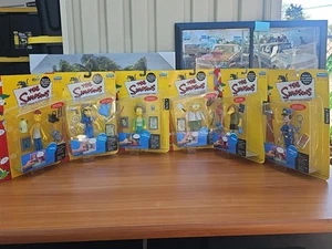 VINTAGE PLAYMATES THE simpsons action figures lot Of 6 BRAND NEW BEAUTIFUL SET - Picture 1 of 24