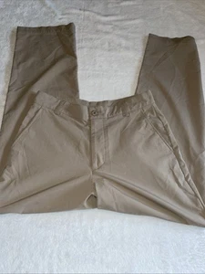 Under Armour 32x32 Performance Pantaloni da Golf Chino Marrone Chiaro - Foto 1 di 13