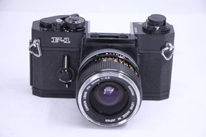 CANON F-1 OLD ORIGINAL FILM CAMERA SILVER NOSE 24/2.8 24MM FD LENS PARTS/AS IS - Picture 1 of 20