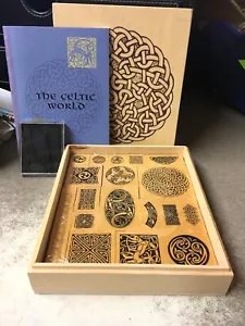 Keltisches Dekorationsset 18er Set Gummistempel Die keltische Welt von Jim Paul *neu - Bild 1 von 9