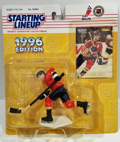 1996 Starting Lineup Scott Mellanby Florida Panthers NHL Hockey SLU Figure Cover