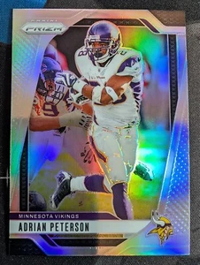 2024 Panini Prizm - Silver Prizm #191 Adrian Peterson Vikings - Picture 1 of 2