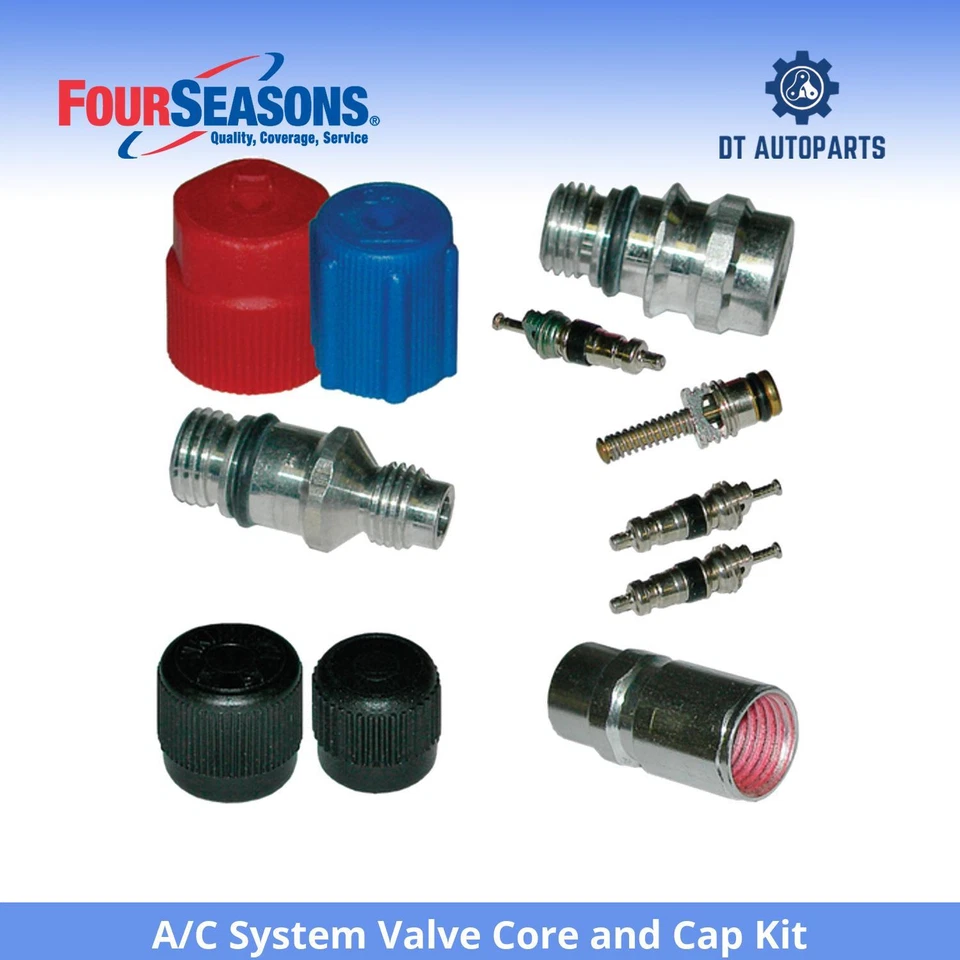 Kit de núcleo y tapa de válvula de sistema de aire acondicionado Chevrolet LLV 1992 4 estaciones Foto 1 de 4