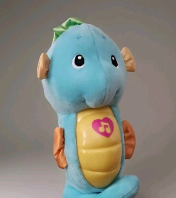 Fisher-Price Soothe & Glow Seahorse 2012, azul, luz y canción - ¡Funciona! Foto 1 de 4
