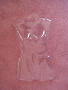 1-100x Formas corporales de plástico colgantes transparentes para mujeres y mujeres - Imagen 1 de 1