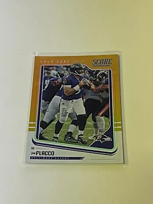2018 Score Gold Zone #23 Joe Flacco /50  **031046 - Image 1 of 2
