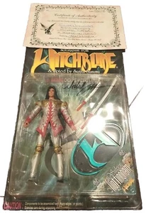 Silver Nottingham Witchblade 1998 Figur mit COA signiert Michael Turner Künstler - Bild 1 von 6
