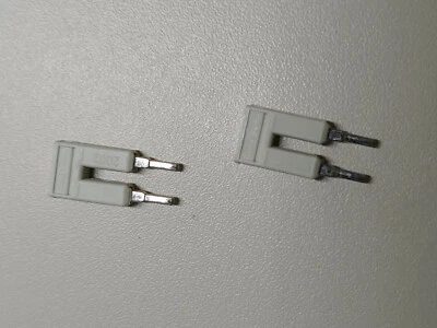 2 x WAGO TOPJOB S 2002-402 Brücker; Kammbrücker; 2-fach; isoliert; lichtgrau - Bild 1 von 3