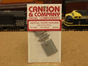 Cannon & Company HO Inertial Filter Hatches EMD SD70/70M FH-1360 - Picture 1 of 1