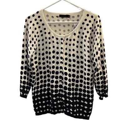 Cárdigan de lunares para mujer The Limited talla L Foto 1 de 3