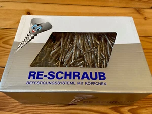 RE-Schraub 500 St. Terrassenschrauben Terrassofix 5 x 70 mm Schrauben Edelstahl - Bild 1 von 3