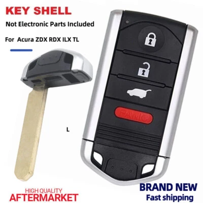 for Acura TL RDX ZDX ILX 2009 - 2014 Smart Remote Key Shell Case Fob M3N5WY8145 - Image 1 of 4