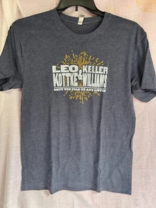 Camiseta Leo Kottke & Keller Willaims Shut The Folk Up & Listen 2017 Talla Grande - Imagen 1 de 4