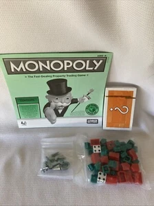 Monopoly NEW SEALED Speed Die, Game Pieces, Cards & Instructions - Picture 1 of 9
