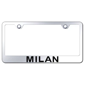 Licensed Stainless Steel License Plate Frame for Mercury Milan - AUGD3219 - Picture 1 of 2