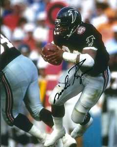 Signed 8x10 MIKE ROZIER Atlanta Falcons Autographed photo - w/COA - Picture 1 of 1