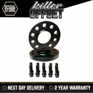 Killer Offset Wheel Spacers 10mm Pair Bmw 5x112 66.6 G20 G22 G80 G81 G82 G30 G12 - Picture 1 of 2
