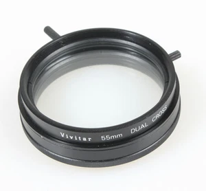 55MM DUAL CROSS FILTER - Picture 1 of 1
