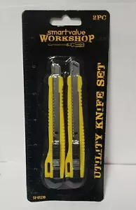 Smart Value Workshop 2pc Utility Knife Set, SV01230 - Picture 1 of 2