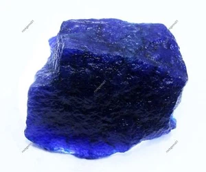 PIETRA PREZIOSA SCIOLTA dimensioni enormi zaffiro blu grezzo 1990 ct naturale non tagliata CERTIFICATA - Foto 1 di 7