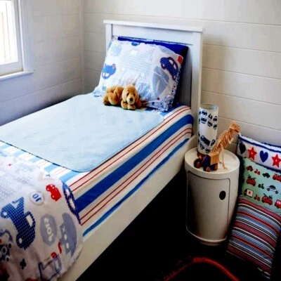 ComfortCare Eco Blue, Incontinence Washable Bed Pad