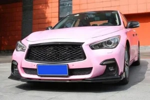 Delantero Alerón adecuado para INFINITI Q50S 2018-2021 ABS negro brillante - Foto 1 di 2