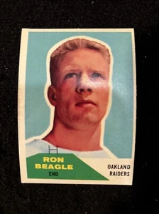 Fleer # 132 Ron Beagle 1960 radiocontrol casi nuevo C 4482 - Imagen 1 de 2