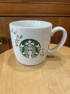 2013 STARBUCKS Shared Moments Holiday Snowflake Coffee Tea Mug Cup - Picture 1 of 5