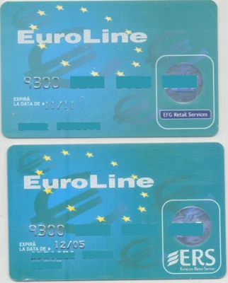 Romania bank card  , Credit cards  ( Expired ) - Image 1 of 2