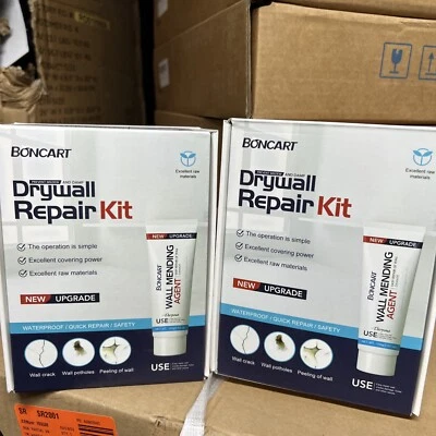 2 KITS -Boncart Drywall Patch Repair Kit Wall Mending Agent Spackle Wall Repair - Image 1 of 4