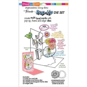 Neu Stampendous DIES POP-UP POP-UP FÜR MEHRSTUFIGE KARTEN kostenloser Versand USA - Bild 1 von 3