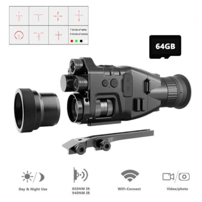 940nm Infrared Night Vision Scope CY789A 24x30 Night Vision Monocular 1080P Cam - Bild 1 von 4