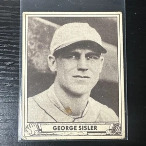 1940 Play Ball #179 George Sisler Browns HOF VTG VG+ - Picture 1 of 2