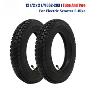 12 Inch Tire 12 1/2 x 2 1/4 ( 62-203) Fits Many Gas Electric Scooters and E-Bike - Picture 1 of 15